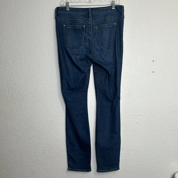 Athleta Sculptek Skinny Jeans Women’s Size 6 Dark Wash Stretch Denim Pants - Picture 2 of 13